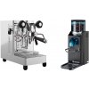 Lelit MaraX3 PL62X3, stainless steel + Rancilio Rocky Doserless, black