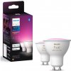 Philips SADA 2x LED RGBW Stmievateľná žiarovka Philips Hue WACA GU10/4,2W/230V 2000-6500K P6176 + záruka 3 roky zadarmo