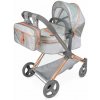 Kočík pre bábiky DeCuevas 81777 Skladací kočík pre bábiky 3 v 1 s batôžkom City X 2024 - 73 cm (4897022817770)