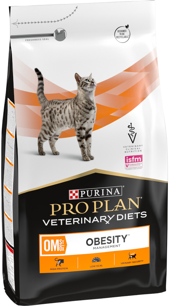 Pro Plan Veterinary Diets Feline OM ST/OX Obesity Management 2 x 5 kg