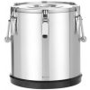Nerezová termoska Kitchen Line na prepravu potravín, 25L, Strieborná 707531H