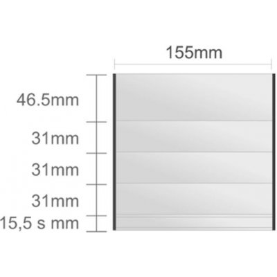 Triline Ac209/BL Alliance Classic násten.tabuľa nástenná tabuľa 155 x 155 mm
