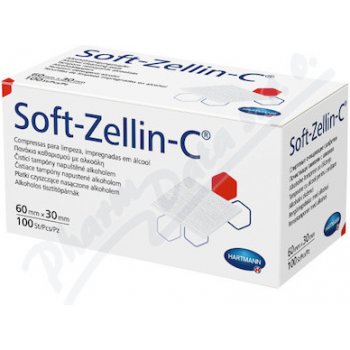 Soft-Zellin Tampon impreg. s alkoholem/100 ks