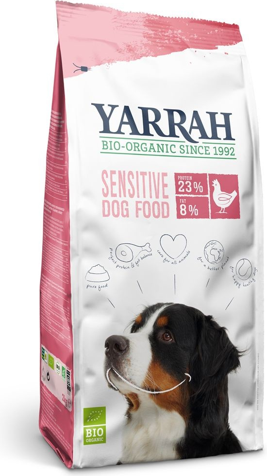 Yarrah Bio Sensitive s kuraťom & ryžou 10 kg