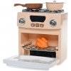 Sporák s rúrou 18 x 15 x 9 cm na batérie s doplnkami so svetlom a zvukom