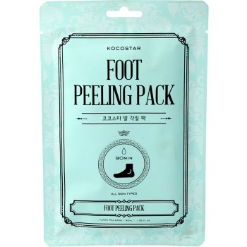KOCOSTAR Foot Peeling Pack peelingová maska na nohy 40 ml