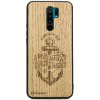 Drevený kryt Xiaomi Redmi 9 Námorník Dub