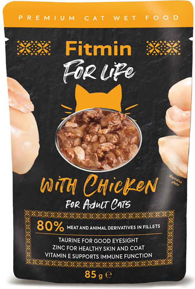 FITMIN For Life kuracia pre mačky 28 x 85 g