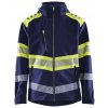 Blåkläder AB 4494 Hi-Vis Softshell Jacket Farba: Námornická modr/žlutá, Veľkosť: 4XL