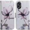 Peňaženkové kožené puzdro na Oppo A38 - Magnolia