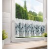 Eurofirany Prehoz s potlačou zdobený čipkou 60 cm x 150 cm