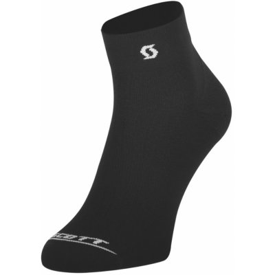 Scott PERFORMANCE QUARTER ponožky black/white