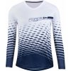 FORCE dres F MTB ANGLE LADY dlouhý rukáv, bílo-modrý Velikost: XL