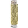 Metalické nite Karolina 1; 100 m - zlatá (10 ks)