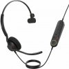 Jabra Engage 40 Slúchadlá s mikrofónom Kábel Pres hlavu Kancelária / call centrum USB Typ-C Bluetooth Čierna (4093-419-299)