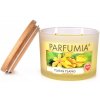 Sójová vonná eko sviečka YLANG YLANG 2 knôty PARFUMIA 400 ml