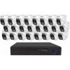 Securia Pro IP kamerový systém NVR24CHV8S-W SONY DOME smart, biely Nahrávanie: 6TB disk