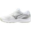 Detská sálová obuv Mizuno Cyclone Speed 5 Jr. White/Black/Frozen Emerald EUR 38,5
