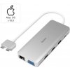Hama USB-C hub, DUAL multiport, pre Apple MacBook Air a Pro 200133