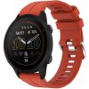 Remienok Solid Wristband červený pre Garmin Forerunner 955 (22mm)