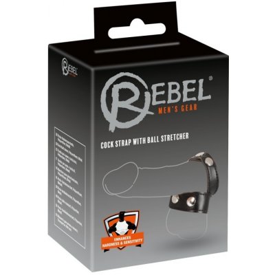 Rebel Cock Strap with Ball Stretcher
