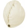COTTON & SWEETS Bambusový uterák/turban na vlasy - Vanilla