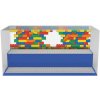 LEGO® 5006157 Vitrínka na hranie a vystavovanie modré