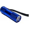 UV LED baterka - 9 žiaroviek