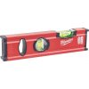 MILWAUKEE 4932472091 Slim Level 20cm, 2*akrylová libela, V-drážka na trubky