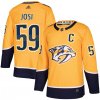 Adidas Dres Nashville Predators #59 Roman Josi adizero Home Authentic Player Pro Veľkosť: XXL, Distribúcia: USA