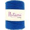 Natana Macrame String 4mm tmavo modrá 46