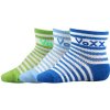 VoXX® Fredíček Dojčenské priedušné ponožky - 3 páry BM000000640200100686 mix pruhy/kluk 18-20 (12-14)