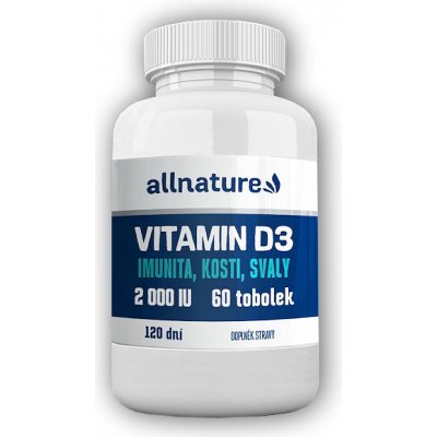 Vitamín D3 2000IU 60 tabliet