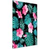 Vertikálny foto obraz akrylové sklo Havajské kvety 50x100 cm