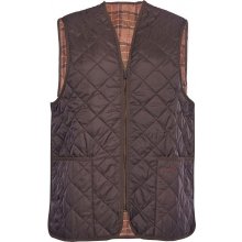 Barbour Prešívaná zatepľovacia vesta na voskované bundy Barbour tmavo hnedá