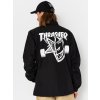 Thrasher x Spitfire Thrash & Burn (black) L, čierna