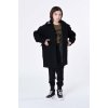 Karl Lagerfeld detský kabát čierna