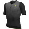ALÉ Cycling letný cyklistický dres R-EV1 VELOCITY G+ pánsky čierny M
