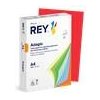 Kancelársky papier REY farebný A4, 80 g, intenzívny červený 500ks/bal