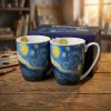 Porcelánové šálky DUO ART GALLERY HVIEZDNA NOC OD V. VAN GOGHA 360 ml 2 ks.
