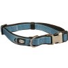 Obojok DUVO+ EXPLOR NORTH nylon petrolejovo-modrá farba 30-45cm/15mm