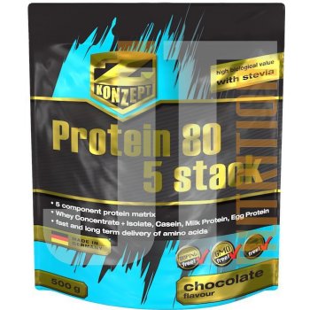 Z-Konzept Protein 80 5 Stack 500 g