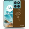 Picasee ULTIMATE CASE pro Motorola Edge 60 Fusion - Brown flowers
