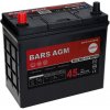 Autobatéria Bars AGM LINE 12V 45Ah L 500A HJ-S46B24L