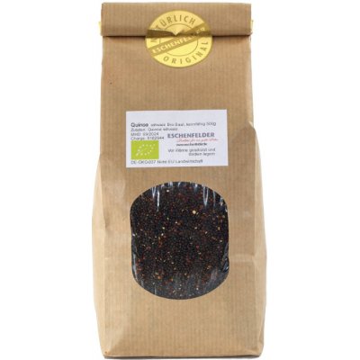 Quinoa čierna bio semienka na nakličovanie Eschenfelder 500 g