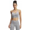 Dámska podprsenka Under Armour, VANISH SEAMLESS WASHED LOW sivá,biela L