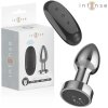 Intense - anal plug 10 vibrations metal with remote control s