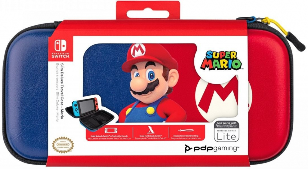 PDP Slim Deluxe Case - Mario Nintendo Switch