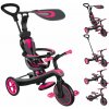 Globber Trojkolka detská 4v1 - Fuchsia Pink