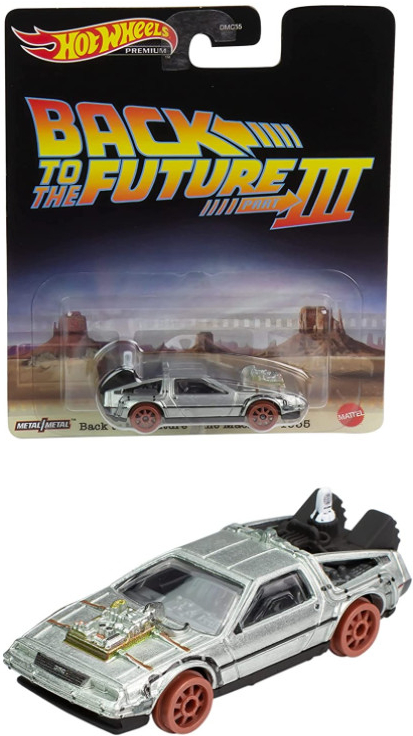 Hot Wheels Premium Back to The Future Part 3 Time Machine 1955 OBAL